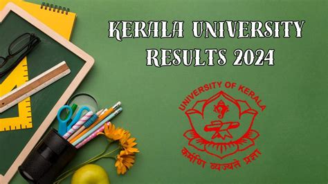 Kerala University Result 2024 OUT at .
